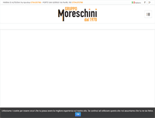 Tablet Screenshot of moreschinisrl.it